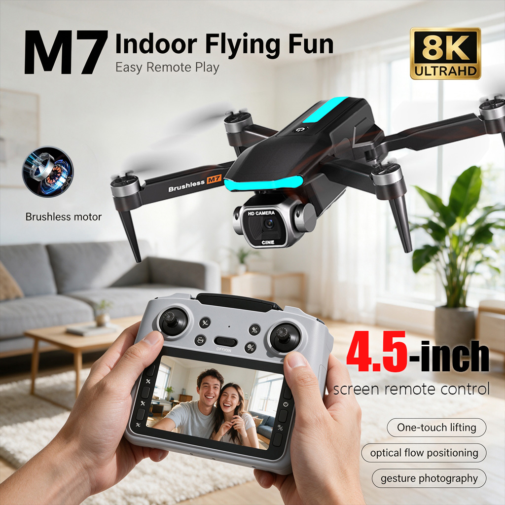 Drone Kit Professional - New M7 RC Drone Professional 8K
