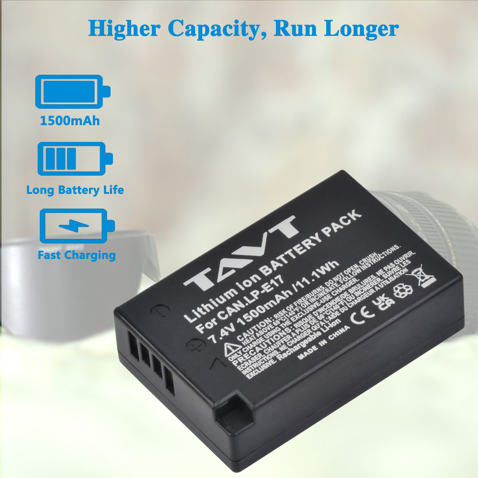 TAVT LP-E17 LP E17 Battery+PD  - Canon Camera Eos R8 评论和价格