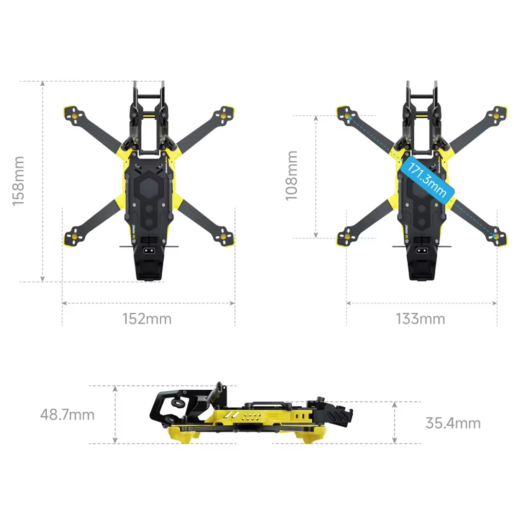 SpeedyBee Master 3X Modular 3- - Drone Kit With Camera 评论和价格