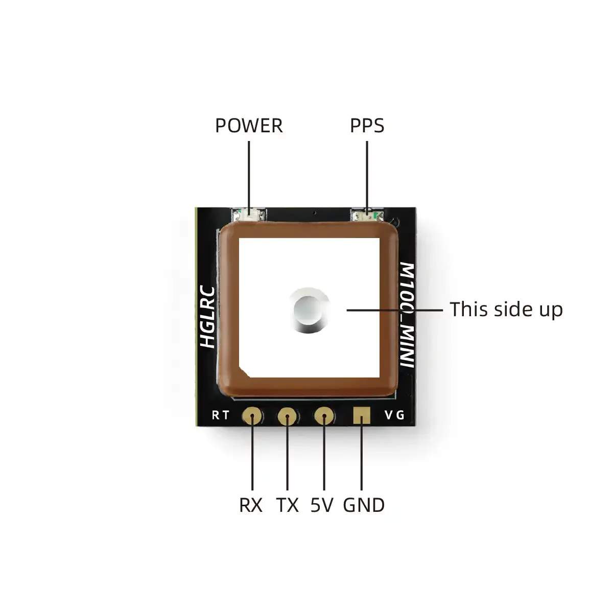 HGLRC M100 Mini GPS Module M10 - Drone Kit Long Range 评论和价格