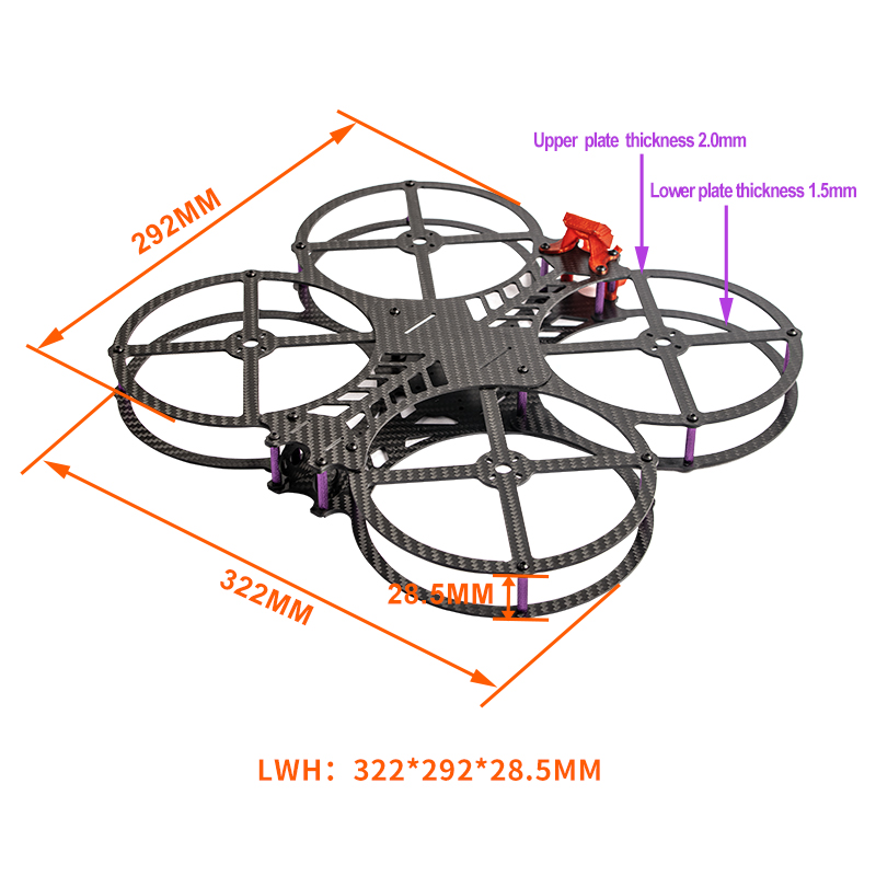 NEW 5 inch AOS Cine O5 EVO V1. - Drone Kit Racing 评论和价格