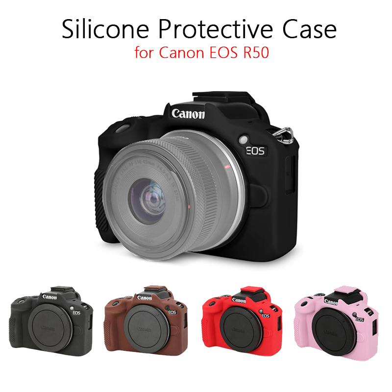 Silicone Protective Case for C - Canon Camera Eos R50 评论和价格